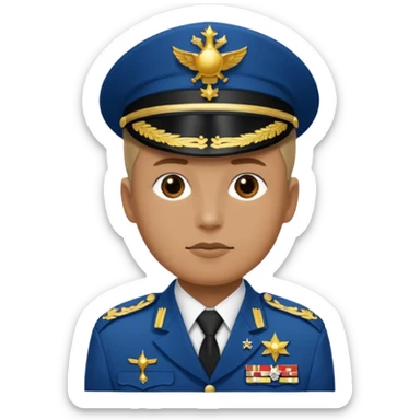 Chinie general sticker