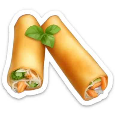 Vietnamese fried spring roll sticker