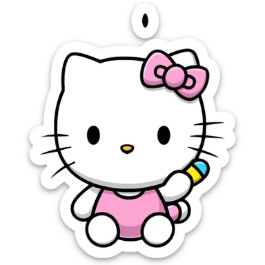 hello kitty sticker