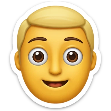 человек горорит sticker