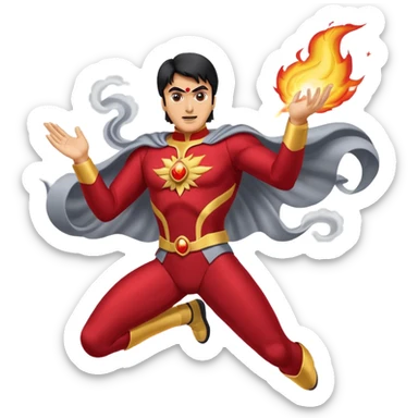 Shaktimaan farting sticker