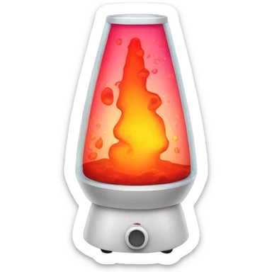 Lava lamp  sticker