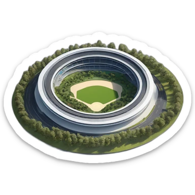 Apple Park California sticker