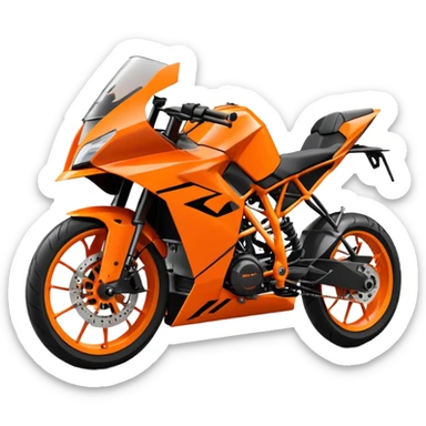 Create an emoji of KTM bikeCreate an emoji of KTM bike sticker