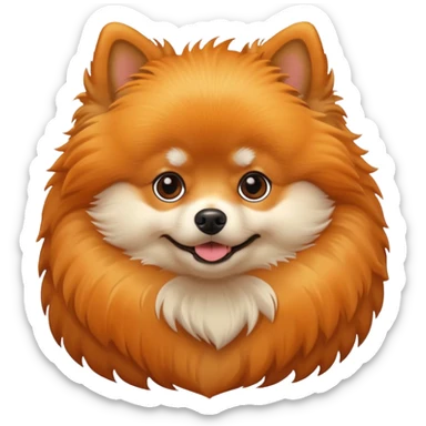 pomeranian sticker