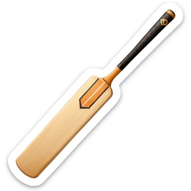 Cricket bat sticker
