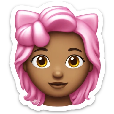 Hello kitty pink sticker