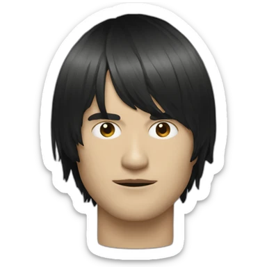 jonny-greenwood-with-buzz-haircut sticker