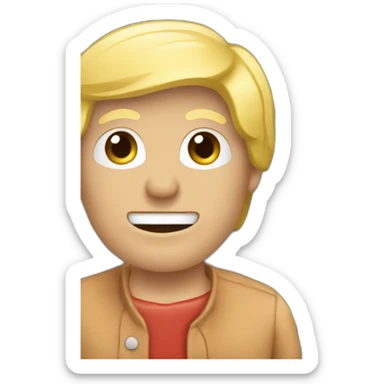 blond-man-with-spaghetti sticker