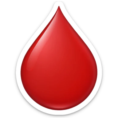 drop red stock market emoji sticker