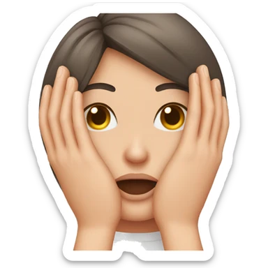 face palm mom sticker