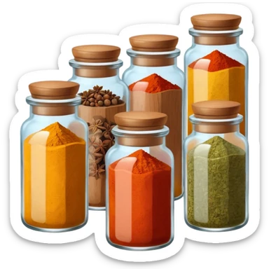 Spice Jar Collections sticker