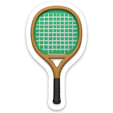 paddle racket sticker
