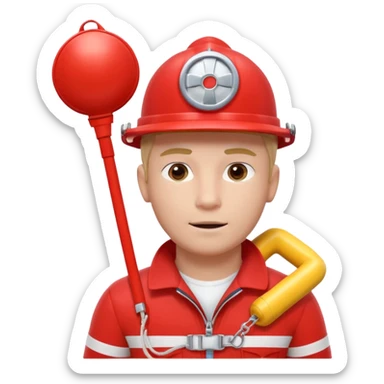lifeguard portrait, head and shoulders only, wearing red lifeguard uniform, rescue whistle and buoy strap visible, confident alert expression, beach safety vibe, 3D cartoon, mobile game icon style, clean background, no text, no watermark
 sticker