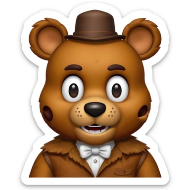 freddy fazbear sticker