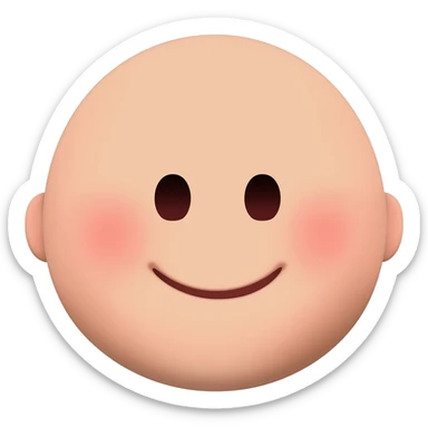 Emoji cute sticker