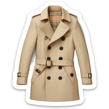 Burberry beige  sticker