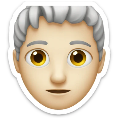 Eyes analyzing outile sticker