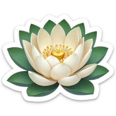 Lotus sticker