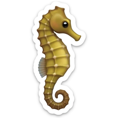 Seahorse sticker