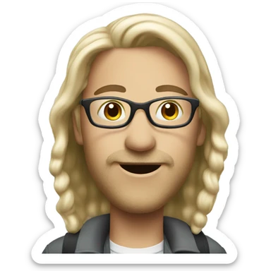 a visitor to New York sticker