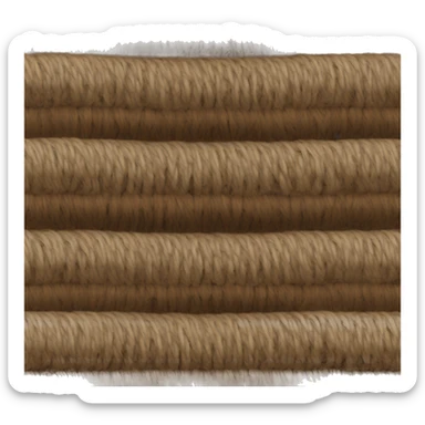 Nutria crochet yarn sticker