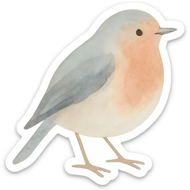 trading watercolor art style sticker