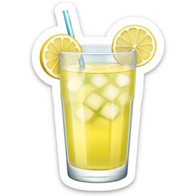 glass of lemonade sticker