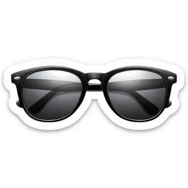 stylish sunglasses, shiny and modern, fashion theme sticker