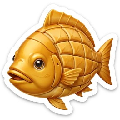 baklava fish sticker