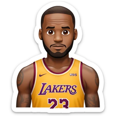LeBron James  sticker