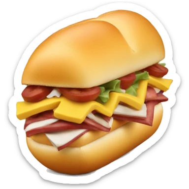 wawa italian hoagie  sticker