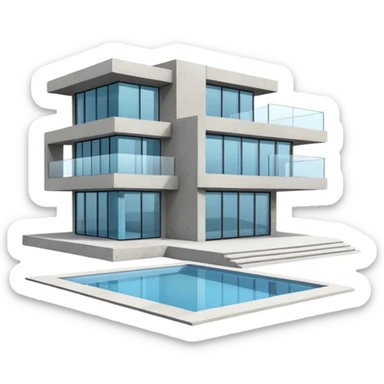 BIG MODERN VILLA sticker