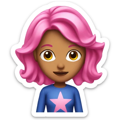stargirl pink sticker