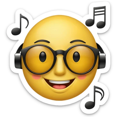 A FE!N emoji sticker