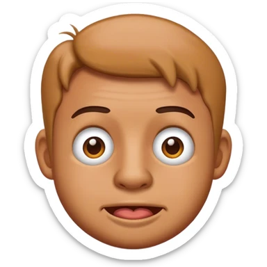 Create John Pork as a emoji  sticker