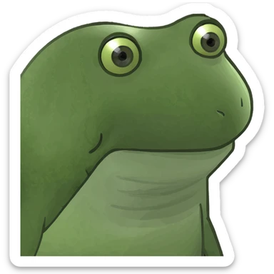 Just a little guy sticker