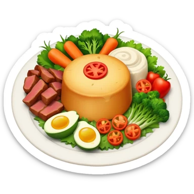 Cooking food  sticker