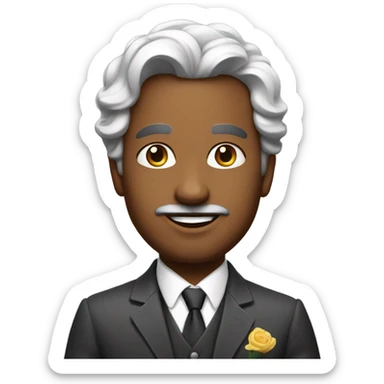 a loving rich husband  sticker