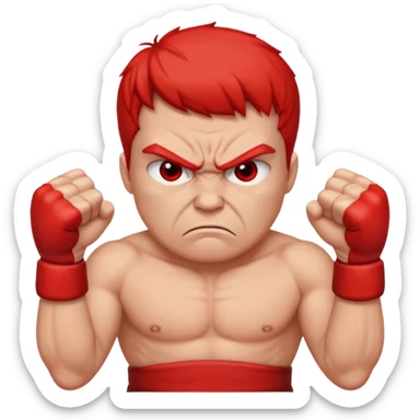 Super angry like you’re about to explode sticker