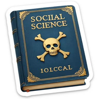 social science sticker