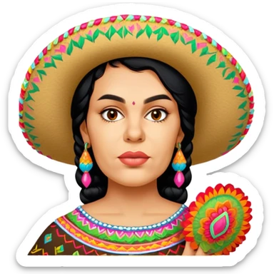 Sombrero Enthusiast sticker