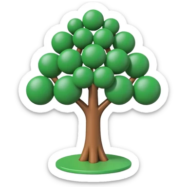 binary tree computer science sticker