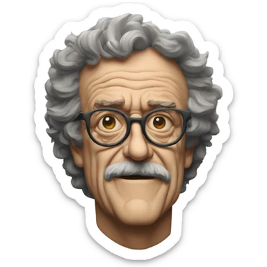 kurt vonnegut's asterisk sticker