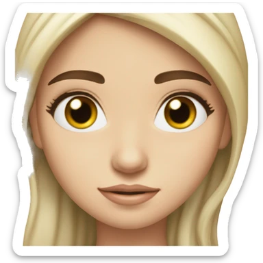 Lily Collin’s sticker