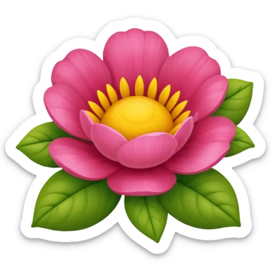 círculo florido clique aqui sticker