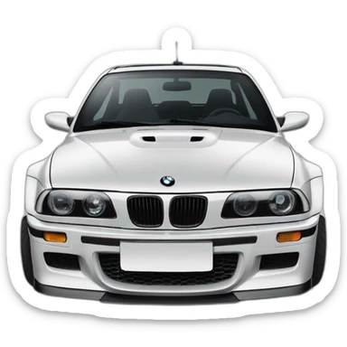 BMW M3 compétition sticker