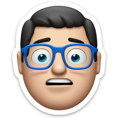 Peter griffin if he was a blue egg sticker