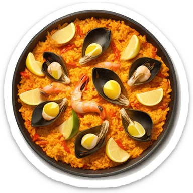 Paella sticker