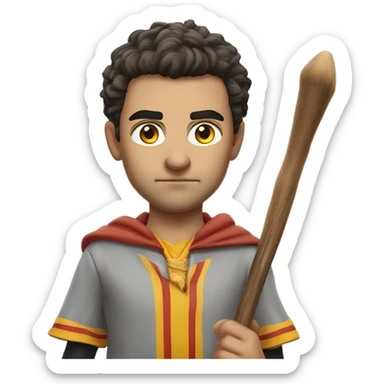 Victor krum in the tri wizard tournament in goblet of fire  sticker